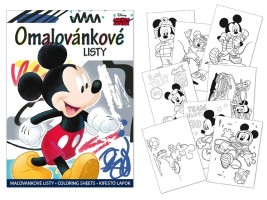 Omalovánky A4 - Disney Mickey - 5300990