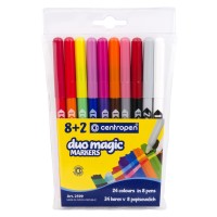 Popisovače Centropen - Duo Magic - 10 ks - 2599/10