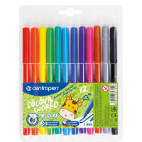 Dětské fixy Colour World - 12 ks - 7550/12