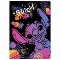 Školní sešit 464 - Stitch Black - A4, linkovaný, 60 listů - 91439PTR