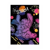 Školní sešit 564 - Stitch Black - A5, linkovaný, 60 listů - 91651PTR