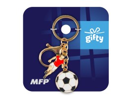 Klíčenka Charm - Fotbalista - 1042487
