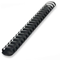 Hřbet pro kroužkovou vazbu 38 mm - černý - P1380