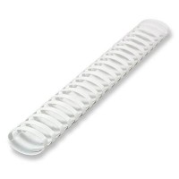 Hřbet pro kroužkovou vazbu 38 mm - bílý