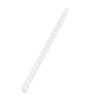 Hřbet pro kroužkovou vazbu 12,5 mm - bílý