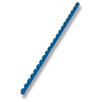 Hřbet pro kroužkovou vazbu 10 mm - modrý