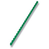 Hřbet pro kroužkovou vazbu 6 mm - zelený