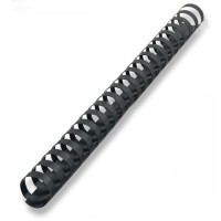 Hřbet pro kroužkovou vazbu 22 mm - černý