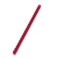 Hřbet pro kroužkovou vazbu 14 mm - červený