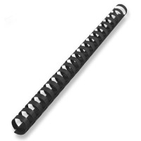 Hřbet pro kroužkovou vazbu 19 mm - černý - P1190