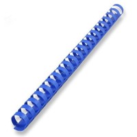 Hřbet pro kroužkovou vazbu 19 mm - modrý - P1190