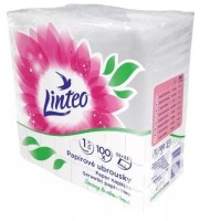 Ubrousky Linteo - bílé - 1vrstvé - 100 ks