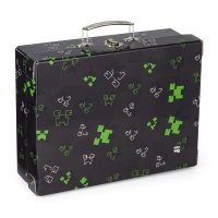 Kufřík lamino hranatý A4 OXY NEXT - Green Cube - 6-06725