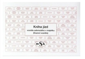 Kniha jízd firemního vozidla A5 - mSk 311