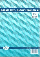 Dodací list daňový doklad A4 NCR - mSk 24