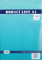 Dodací list A4 NCR - mSk 13