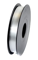 Stuha 5mm/500m - kotouč - stříbrná