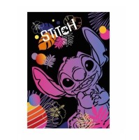 Školní sešit - Stitch Black - A5, linkovaný, 32 listů - 91583PTR