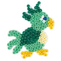Podložka k zažehlovacím korálkům MIDI - papoušek - 320-05