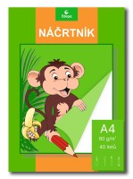Načrtník A4 - 40 listů