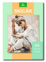 Skicák A4 - 40 listů