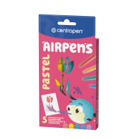 Foukací fixy AirPens Pastel - 5 ks - 1500/5