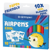 Foukací fixy AirPens Cool - 1500/10