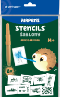 Šablony k foukacím fixům M+ armáda