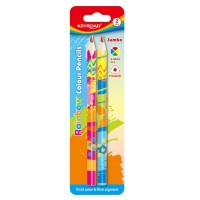 Trojhranné pastelky KEYROAD Jumbo Magic - 2 ks - A741