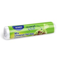 Univerzální transparentní sáček HDPE v roli XL - plochý - 25 x 40 cm