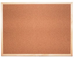Korková tabule 40 x 60 cm Economy - WCD - 2