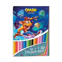 Blok barevných papírů A4 - Crash Bandicoot - 1705-0325 