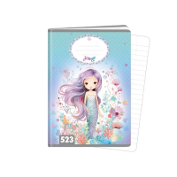 Školní sešit 523 - Mermaid - A5, linkovaný, 20 listů - 1593-0412