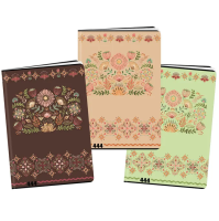 Školní sešit 444 - Floral scape - A4, linkovaný, 40 listů - 1506-0389
