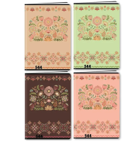 Školní sešit 544 - Floral scape - A5, linkovaný, 40 listů - 1508-0389