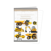 Školní sešit 512 - LET’S BUILD - A5, linkovaný, 10 listů - 1591-0390