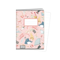 Školní sešit 512 - Alice’s adventures in Wonderland - A5, linkovaný, 10 listů - 1591-0387