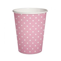 Papírové kelímky - Dots Pink L
- 250 ml - 10 ks - PC1002204