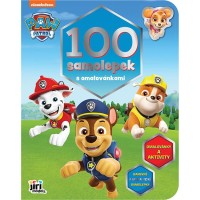 100 samolepek s omalovánkami - Tlapková patrola - 4046-8