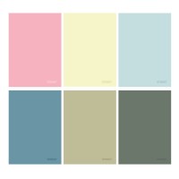 Školní sešit 554 - Colours - A5, linkovaný, 54 listů