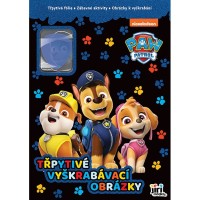 Třpytivé vyškrabávací obrázky - Tlapková patrola - 4047-5