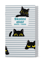 Týdenní školní diář Kamil - lamino - Kočky - BTK9-2-26



