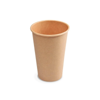 Papírový kelímek hnědý - 80 mm - 330 ml - 50 ks 