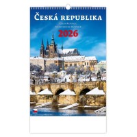 Nástěnný kalendář 2026 - Česká republika - N101-26
