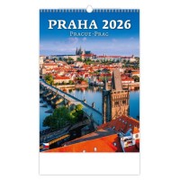 Nástěnný kalendář 2026 - Praha - N103-26
