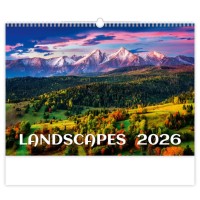 Nástěnný kalendář 2026 - Landscapes - N128-26
