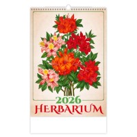 Nástěnný kalendář 2026 - Herbarium - N144-26

