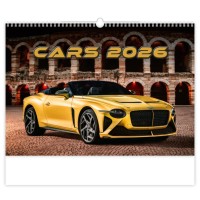 Nástěnný kalendář 2026 - Cars - N153-26



