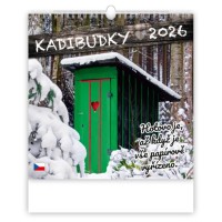 Nástěnný kalendář 2026 - Kadibudky - N175-26



