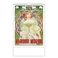 Nástěnný kalendář 2026 - Alfons Mucha - N177-26 




